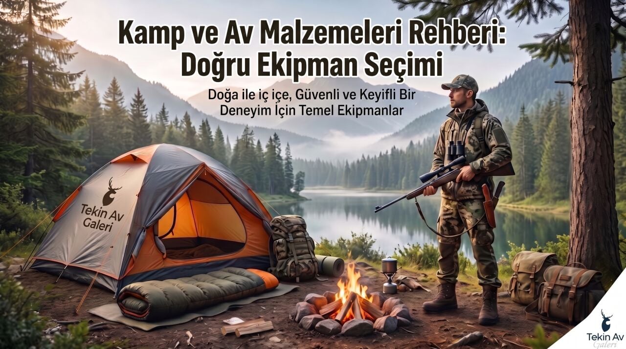 Kamp ve Av Malzemeleri Rehberi: Doğru Ekipman Seçimi