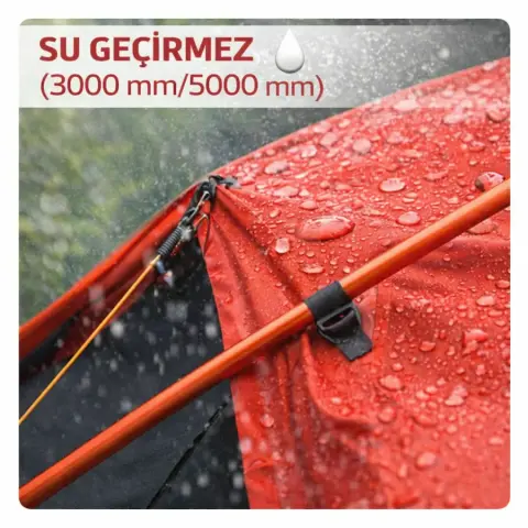 su geçirmez kamp çadırı 3000 mm dış tente