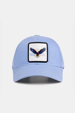 Blackbörk Six Kartal Logolu Buz Mavi Beyzbol Şapka