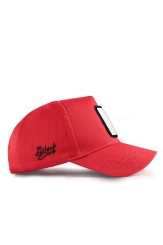 Blackbörk Aslan Logolu Kırmızı Beyzbol Şapka