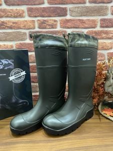 Hunthink Poliüretan Kamuflaj Büzmeli Çizme