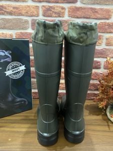 Hunthink Poliüretan Kamuflaj Büzmeli Çizme