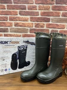 Hunthink Poliüretan Kamuflaj Büzmeli Çizme