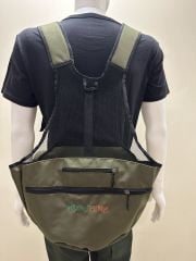 Hunthink Çantalı Yelek/ Avcı Çantası Haki