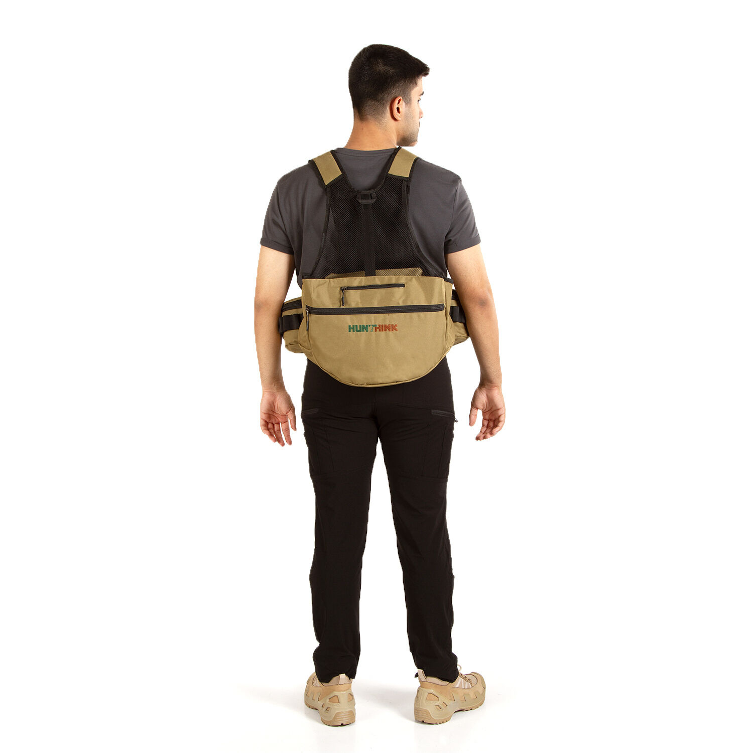 Hunthink Camel Çantalı Avcı Yelek