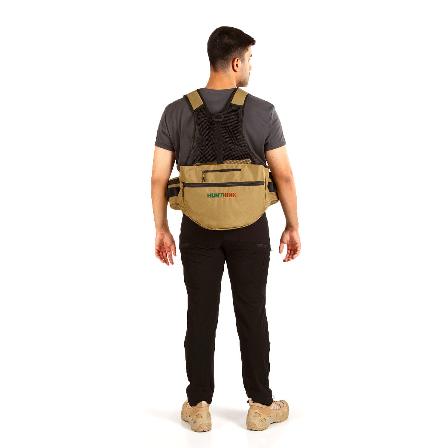 Hunthink Camel Çantalı Avcı Yelek