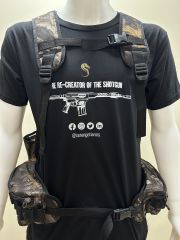 Hunthink Çantalı Yelek/ Avcı Çantası Orman Kamuflaj