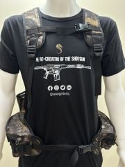 Hunthink Çantalı Yelek/ Avcı Çantası Orman Kamuflaj