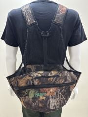 Hunthink Çantalı Yelek/ Avcı Çantası Orman Kamuflaj