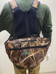 Hunthink Çantalı Yelek/ Avcı Çantası Saz Kamuflaj