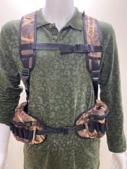 Hunthink Çantalı Yelek/ Avcı Çantası Saz Kamuflaj