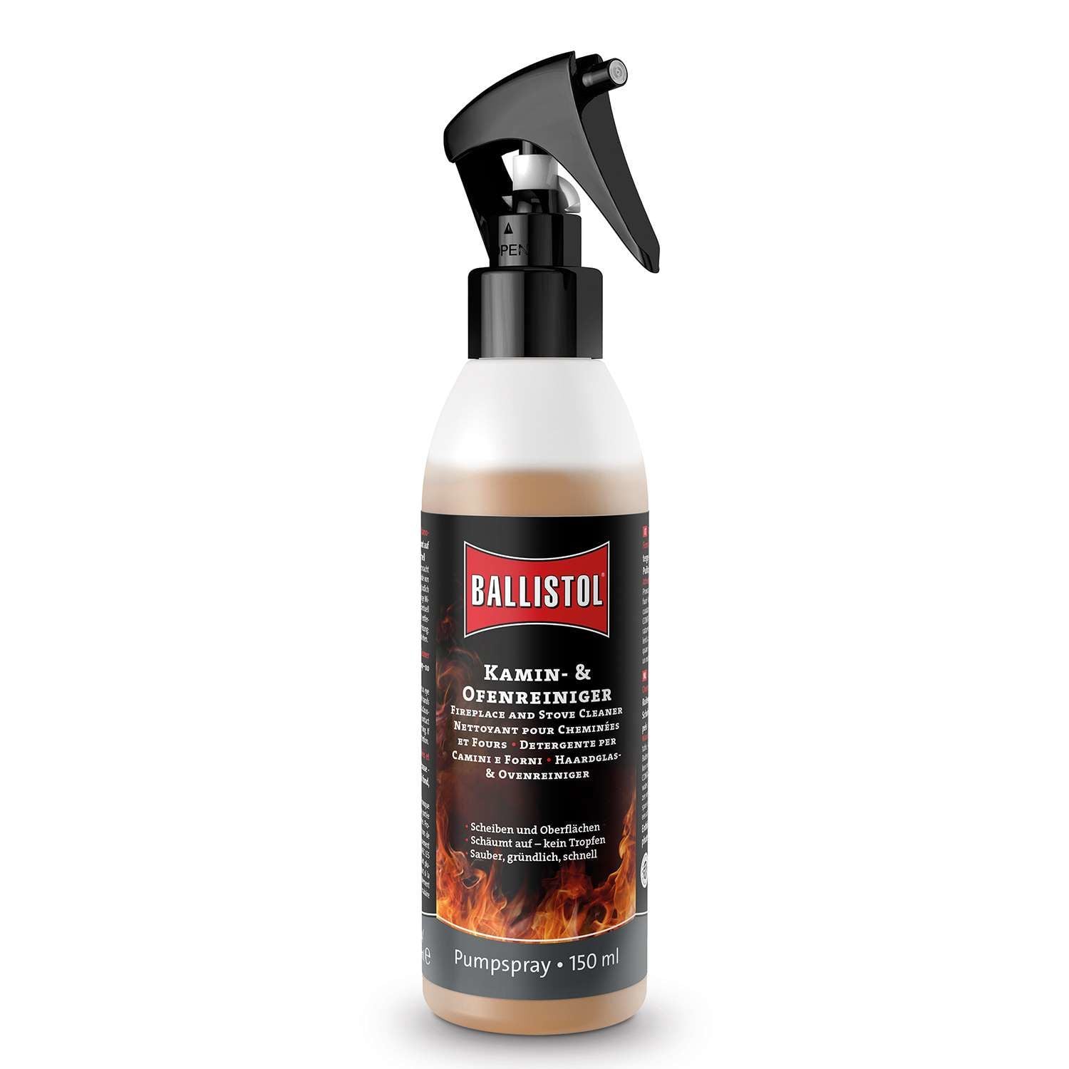 Ballistol Kamofix Şömine, Soba ve Izgara Temizleyici Sprey 150ml