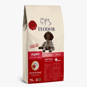 TEODOR Puppy Yüksek Enerjili Kuzu-Pirinç Yavru Köpek Maması