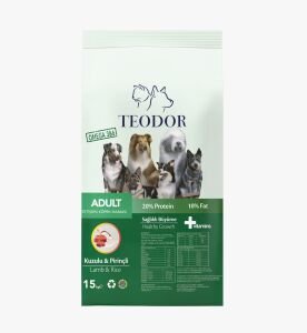 TEODOR Adult Kuzulu Pirinçli Yetişkin Köpek Maması