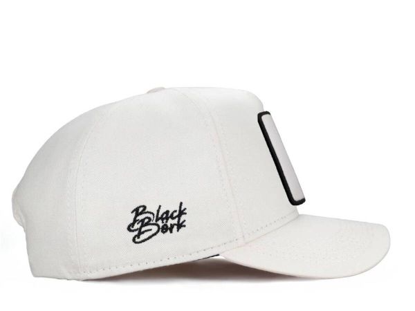 V1 Baseball Kartal-4bs Kod Logo Bej BlackBörk Şapka