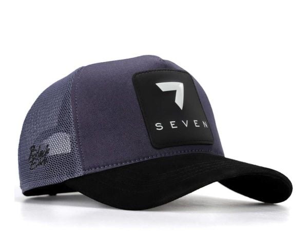 7 Numara-5 Kod Logo Siyah Siperli-BlackBörk Şapka(cap)