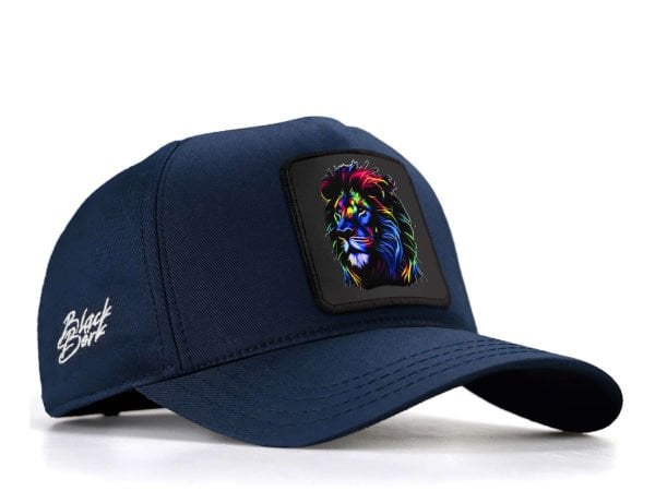 V1 Aslan-7 Kod Logolu BlackBörk  Lacivert Şapka (Cap)