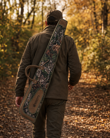 Beretta Süet Orman Desen Premium 130 cm Tüfek Kılıfı