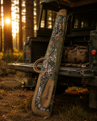 Beretta Süet Orman Desen Premium 130 cm Tüfek Kılıfı