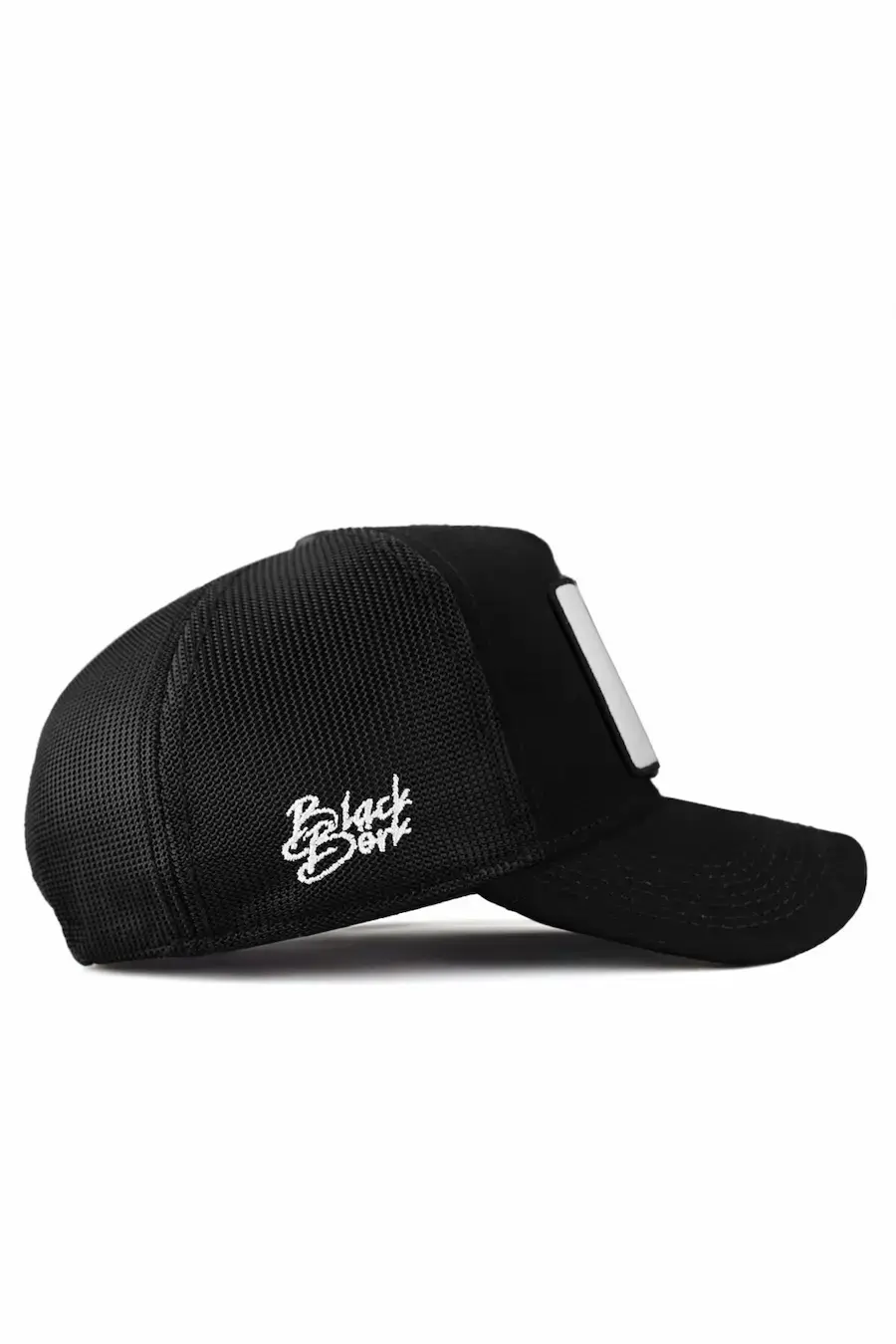 BlackBörk Premium siyah trucker şapka