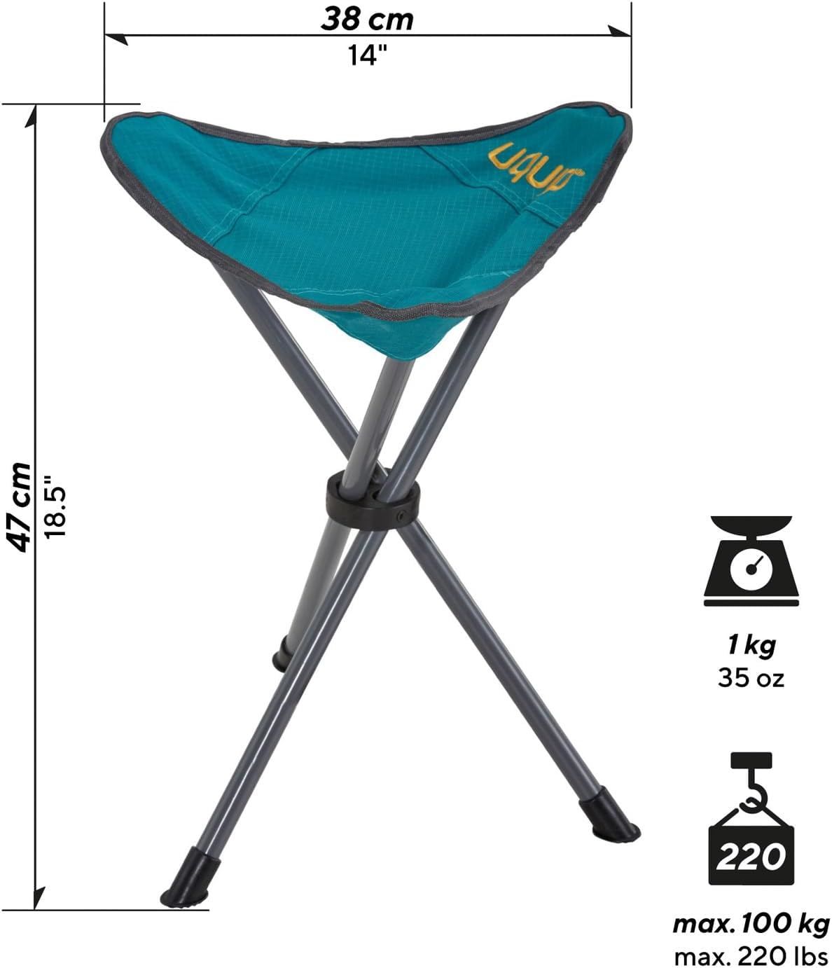 Uquip Darcy Tripodlu ve Katlanabilir Tabure