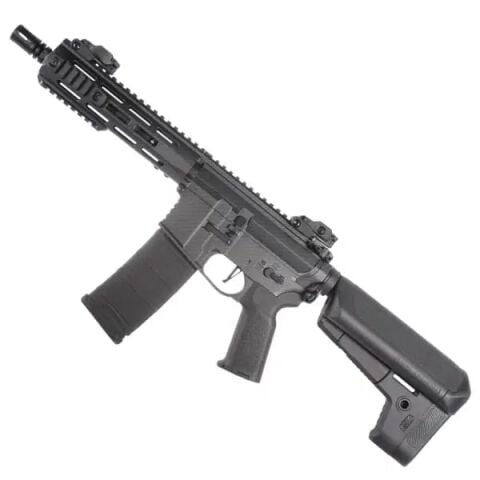 Delta Armory Carbon Görünümlü M4 AR15 M-LOK 8'' Charlie Pil Şarj Dahil Set