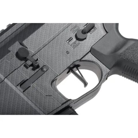Delta Armory Carbon Görünümlü M4 AR15 M-LOK 8'' Charlie Pil Şarj Dahil Set