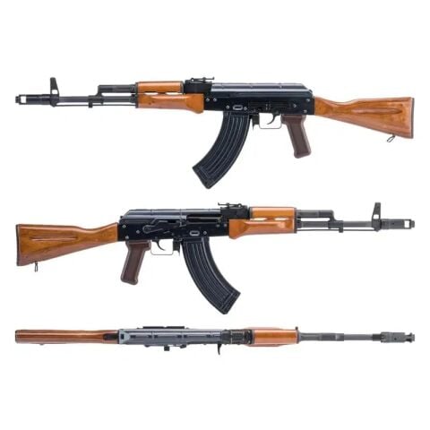 WE-Tech AK47 GBB Gerçek Ağaç Airsoft Gas Blowback Tüfek