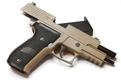 WE MK25 F226 Model Tan Airsoft Tabanca