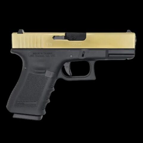 WE Glock G19 GoldGBB Airsoft Tabanca (Airsoft Altın Glock)