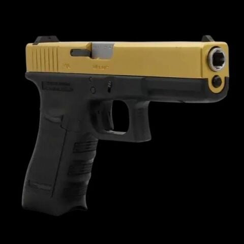 WE Glock G19 GoldGBB Airsoft Tabanca (Airsoft Altın Glock)