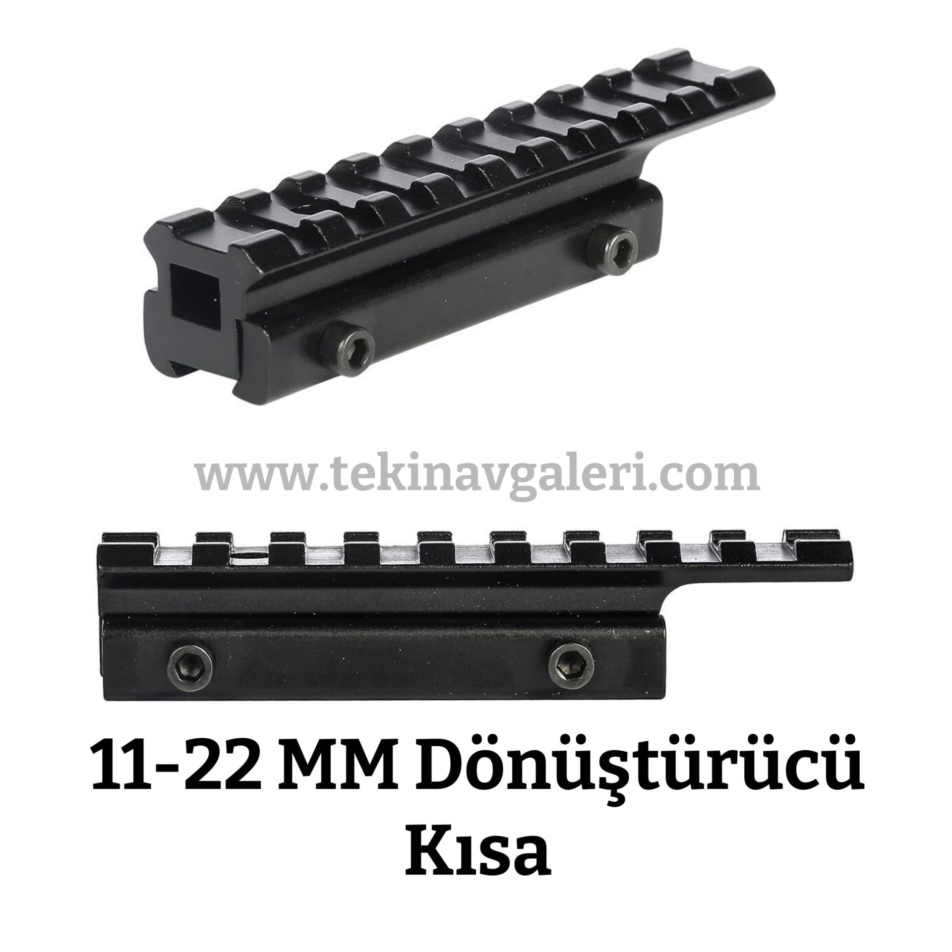 VORMEX 11mm'den 22mm'ye Dönüştürücü Ray  (Kısa)