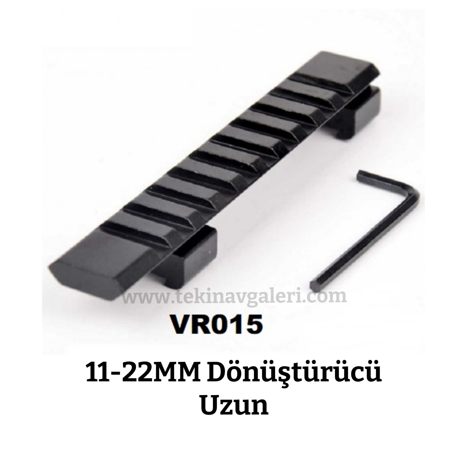 VORMEX 11mm'den 22mm'ye Dönüştürücü Ray (Uzun)