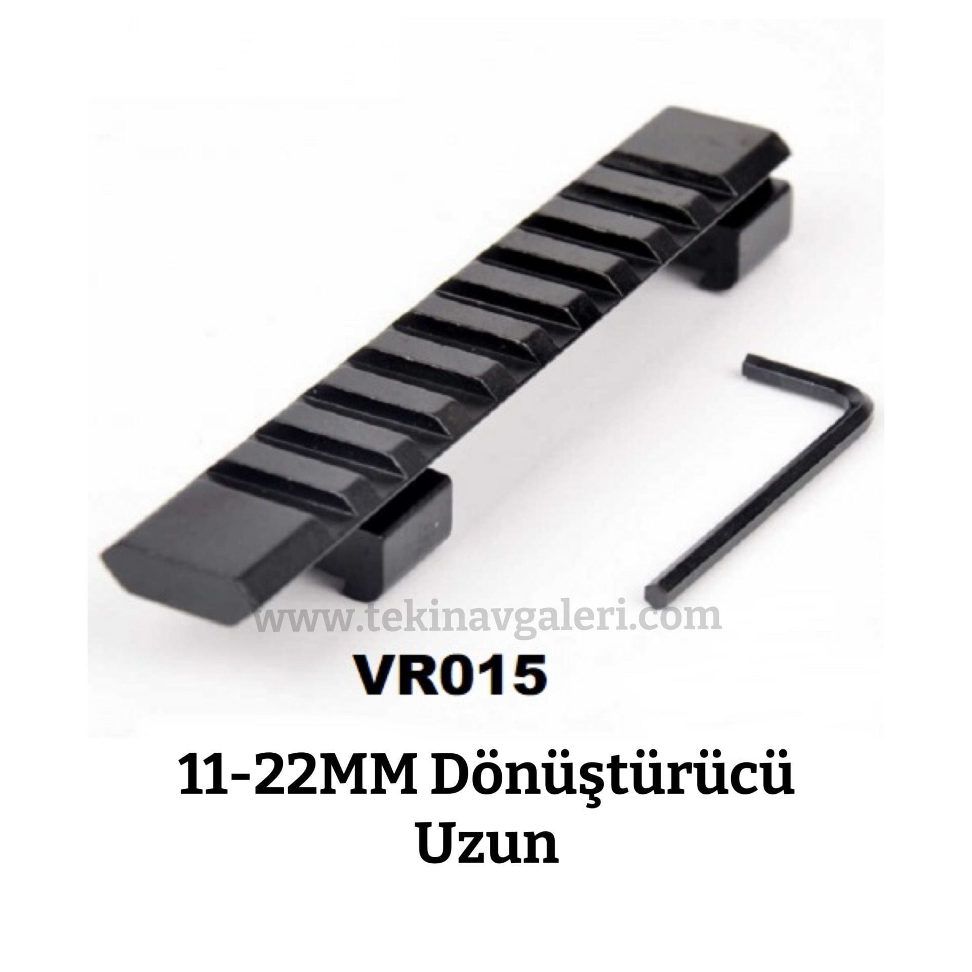 VORMEX 11mm'den 22mm'ye Dönüştürücü Ray (Uzun)