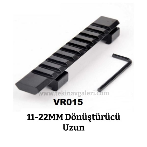 VORMEX 11mm'den 22mm'ye Dönüştürücü Ray (Uzun)