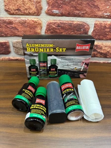 Ballistol Browning (Alüminyum için silah boyası) SET