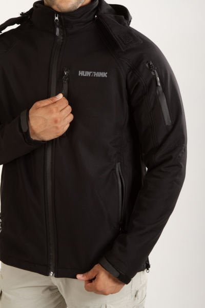 Hunthink Softshell Mont Siyah