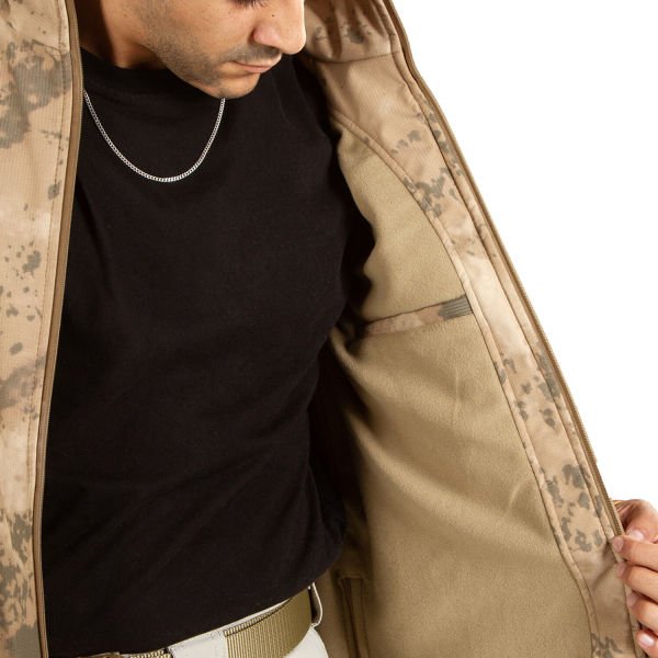 Hunthink Softshell Mont Kamuflaj Desen