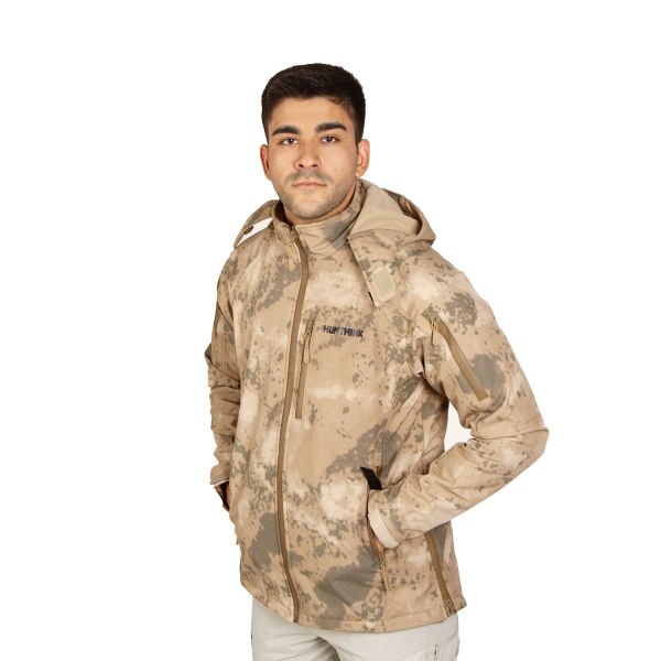 Hunthink Softshell Mont Kamuflaj Desen