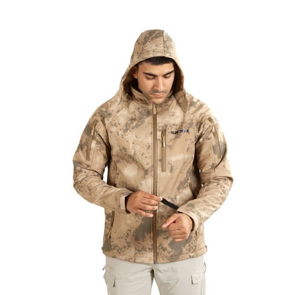 Hunthink Softshell Mont Kamuflaj Desen