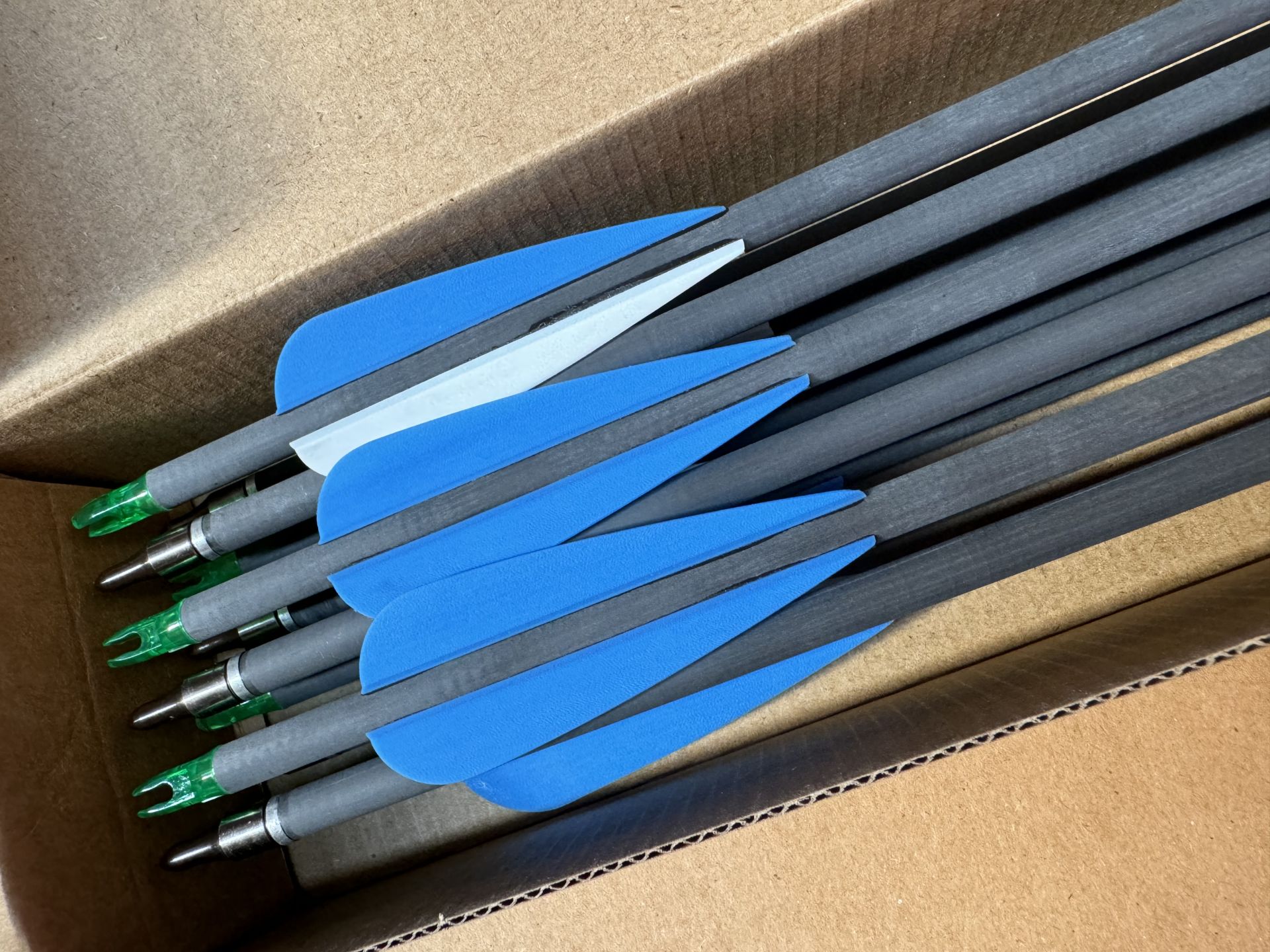 TOPOINT 30'' Karbon Değişebilen Uçlu Ok (Saf Karbon)