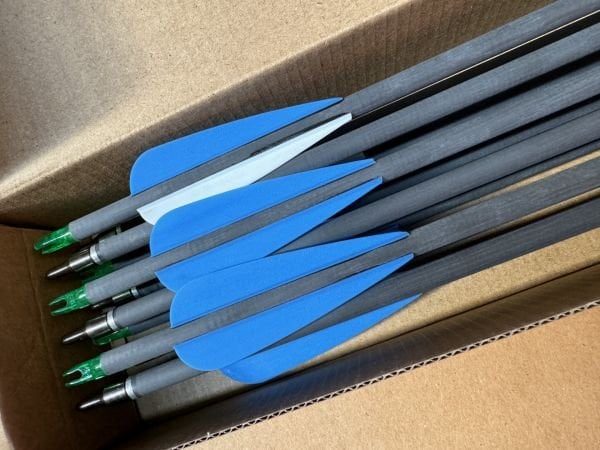 TOPOINT 30'' Karbon Değişebilen Uçlu Ok (Saf Karbon)