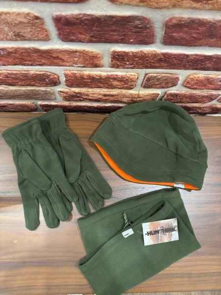 Hunthink Bere-Boyunluk-Eldiven Seti