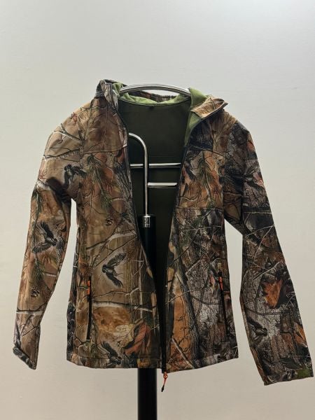 Tagon Softshell (Su Geçirmez) Orman Desen Kamuflaj Mont