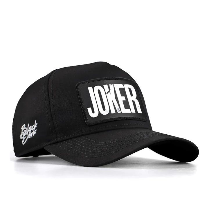 Blackbörk Premium Siyah Şapka (Cap) Joker Logo
