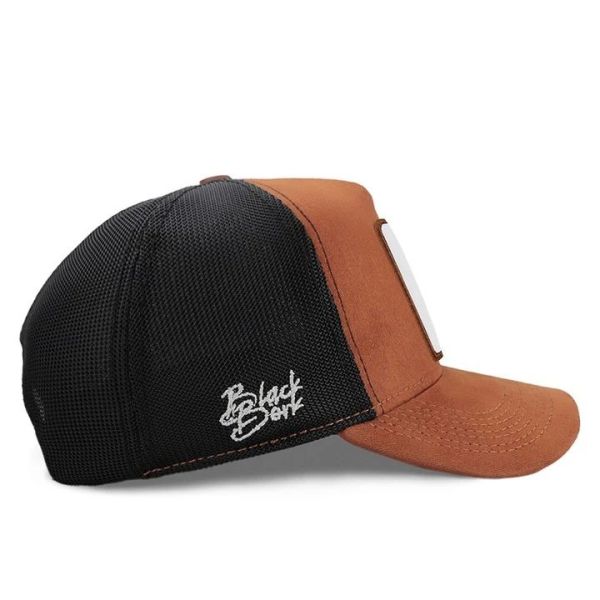 Blackbörk Camel-Siyah Şapka (Cap) Ayı-3 Logolu
