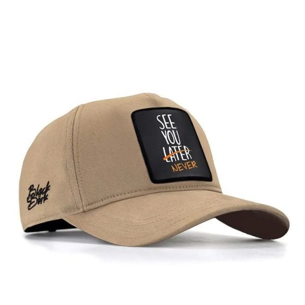 Blackbörk Vizon Şapka (Cap) - See You Later Never Logolu