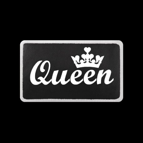 V2 Queen - 2sb Kod Logolu Unisex Siyah Bench (Patch)