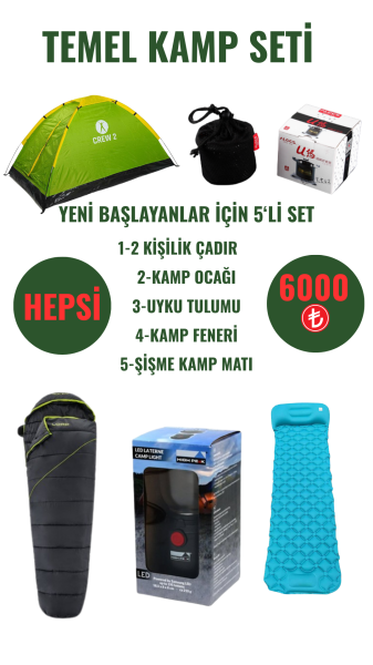 DOĞADA YAŞAM TEMEL KAMP SETİ BAŞLANGIÇ