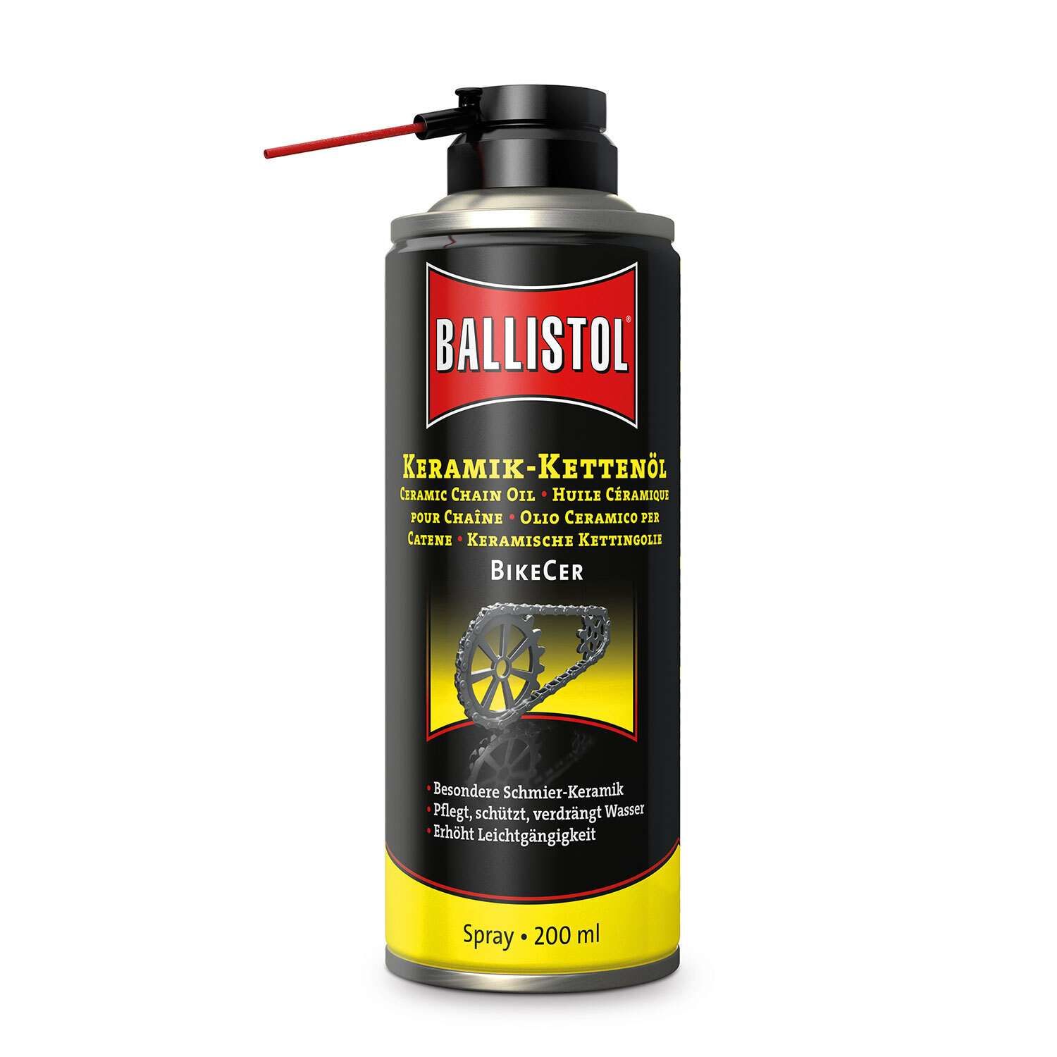 Ballistol BikeCer Seramik Zincir Yağı 200 ml